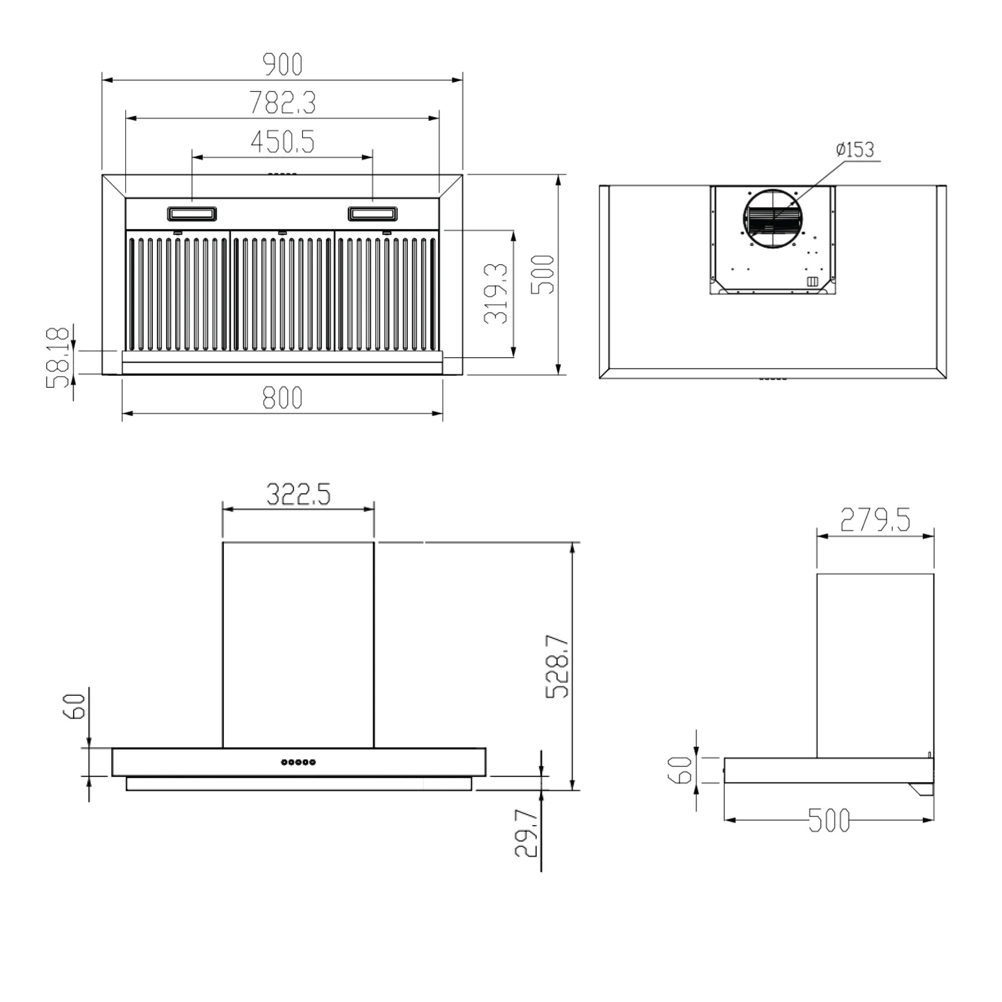 Dimensions guide